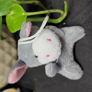 Miniature plush baby cow